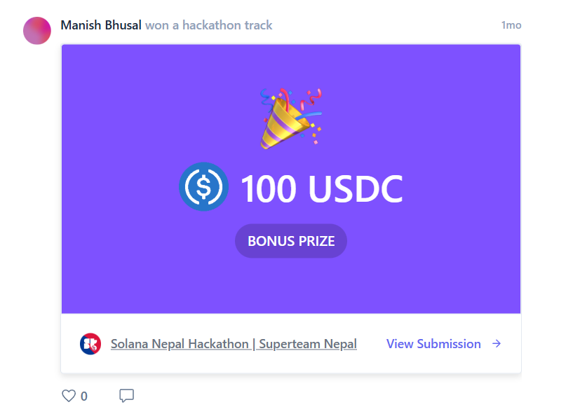 Solana Cypherpunk Hackathon Top 13